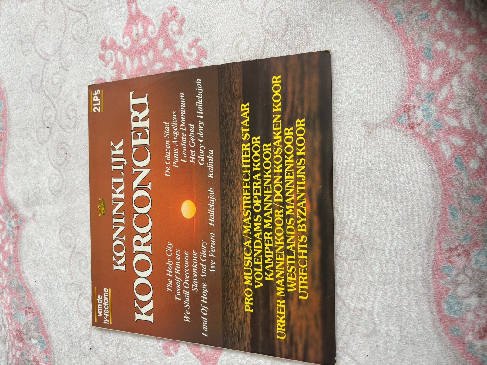 Koninklijk Koorconcert – Dubbel LP Vinyl – 1977, Ophalen of Verzenden, Barok, Zo goed als nieuw, 12 inch