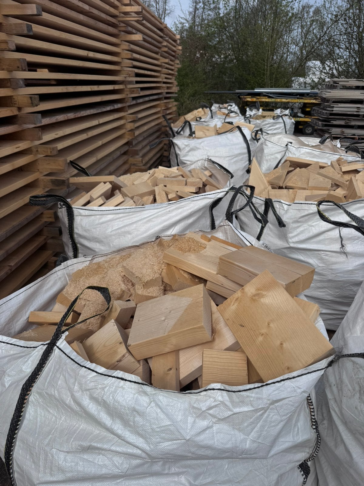 Bigbags vurenhout brandhout, Minder dan 3 m³, Ophalen