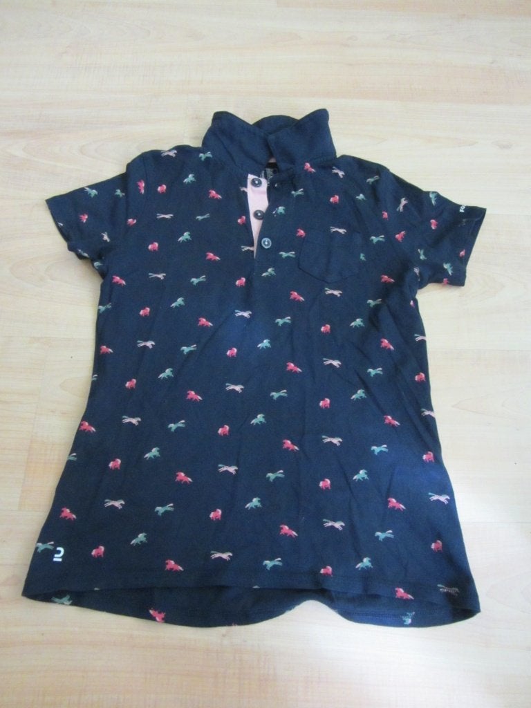Paardrijshirt Fouganza, Dieren en Toebehoren, Gebruikt, Kinderen, Fouganza, Ophalen of Verzenden