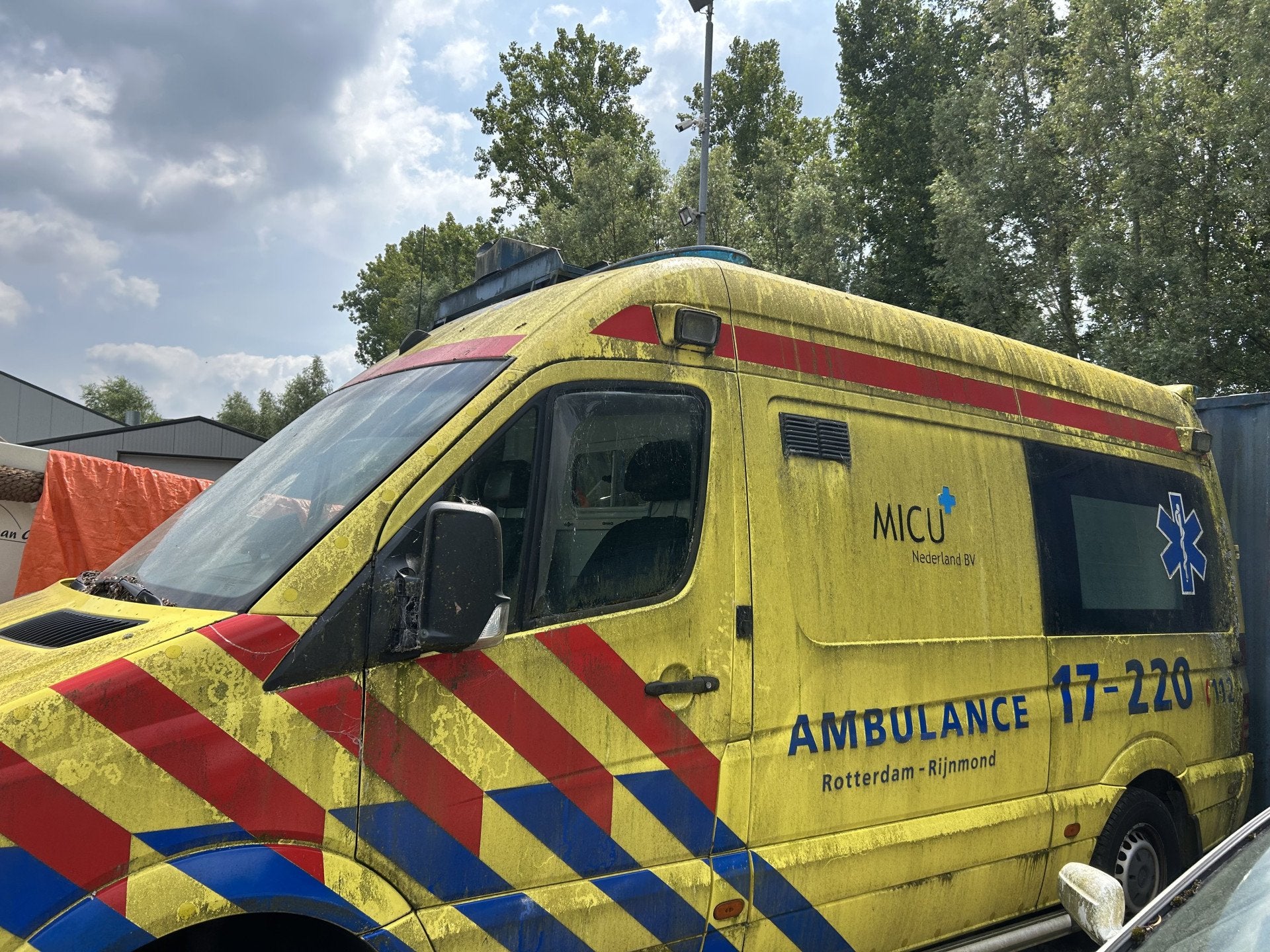 Mercedes-Benz Sprinter 319CDI Ambulance zonder motor met aut, Auto's, Automaat, Euro 5, Gebruikt, Overige modellen