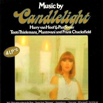 Music By Candlelight - boxset 4 LP's, Cd's en Dvd's, LP, Gebruikt, Overige genres, Ophalen of Verzenden