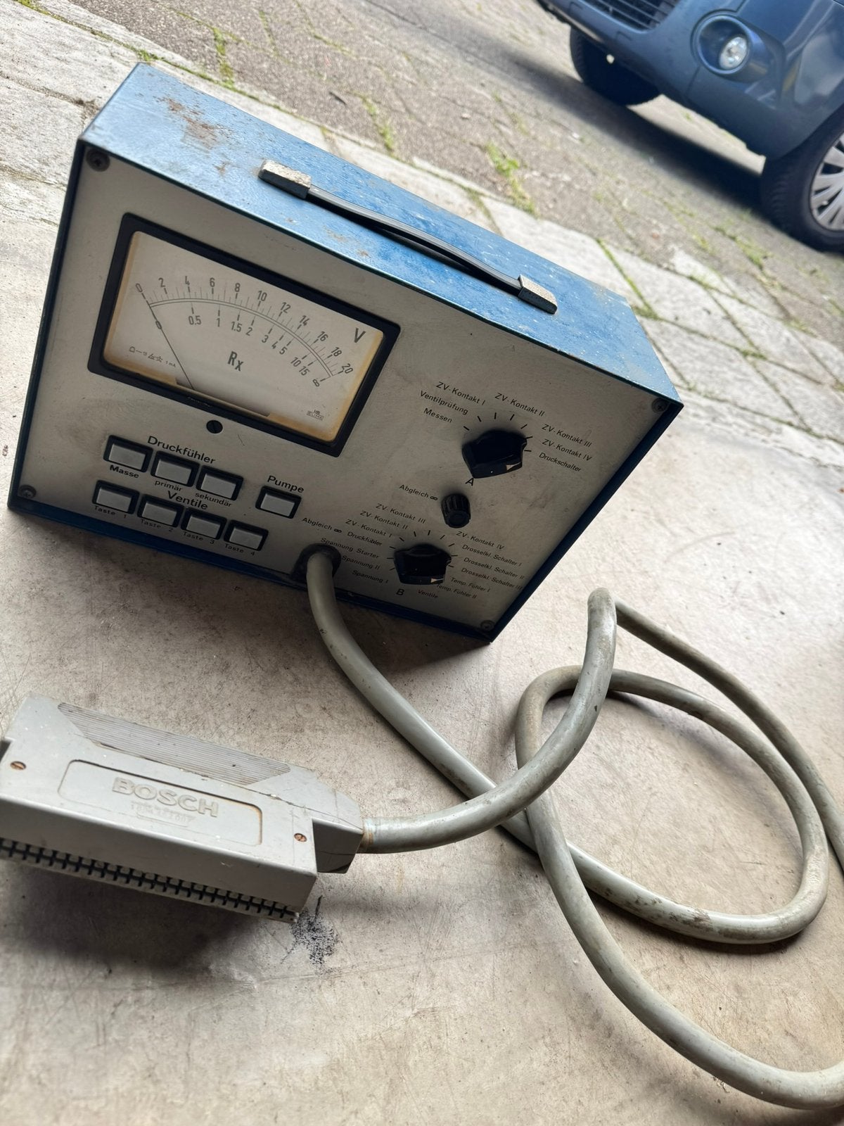 Originele Bosch tester EFAW 193 voor D-jet injectie gekocht, Ophalen of Verzenden, Zo goed als nieuw