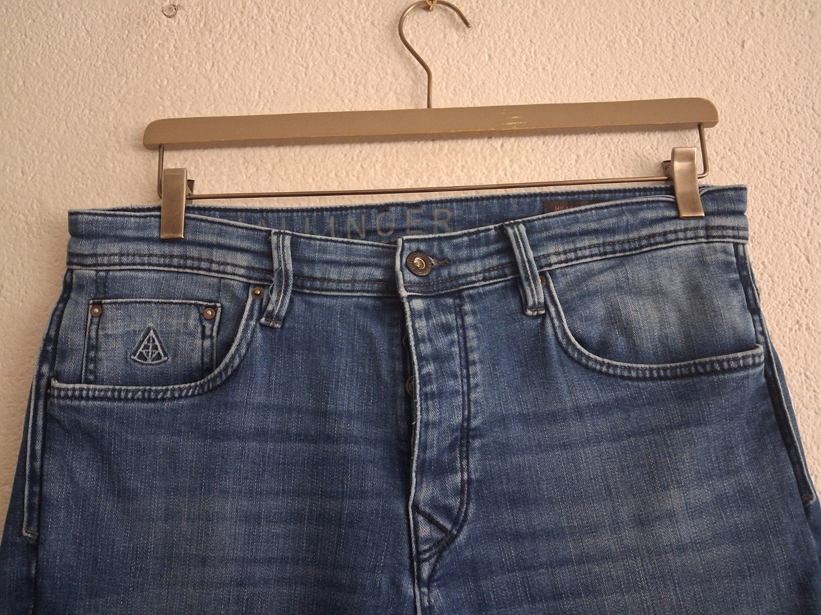 HALLINGER Jeans W34/L34 - Modern Regular Fit, Kleding | Heren, Spijkerbroeken en Jeans, Blauw, HALLINGER, Ophalen of Verzenden