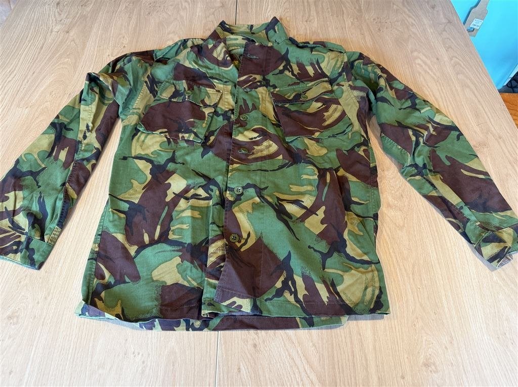 Vintage Brits DPM Tropenoverhemd Old School - Maat 190/104, Ophalen of Verzenden, Zo goed als nieuw