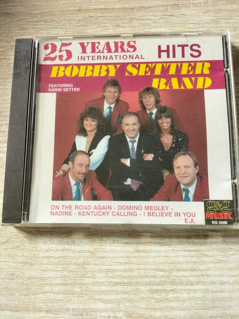 Bobby setter band - 25 years international hits, Ophalen of Verzenden