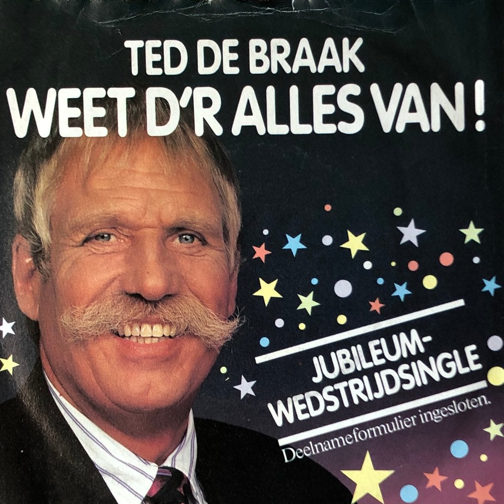1987	Ted de Braak   Volkswagen 	Weet d'r Alles Van, Fotohoes, 7 inch, Ophalen of Verzenden, Zo goed als nieuw