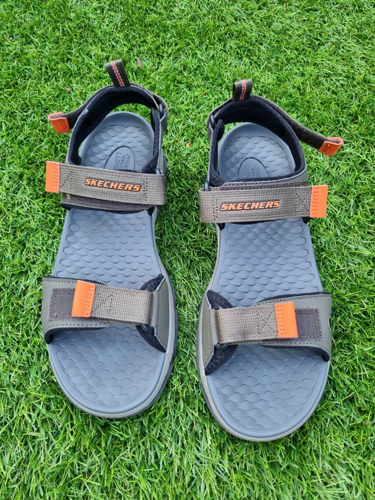 Skechers Relaxed Fit Luxe Foam Sandalen Maat 45, Ophalen of Verzenden