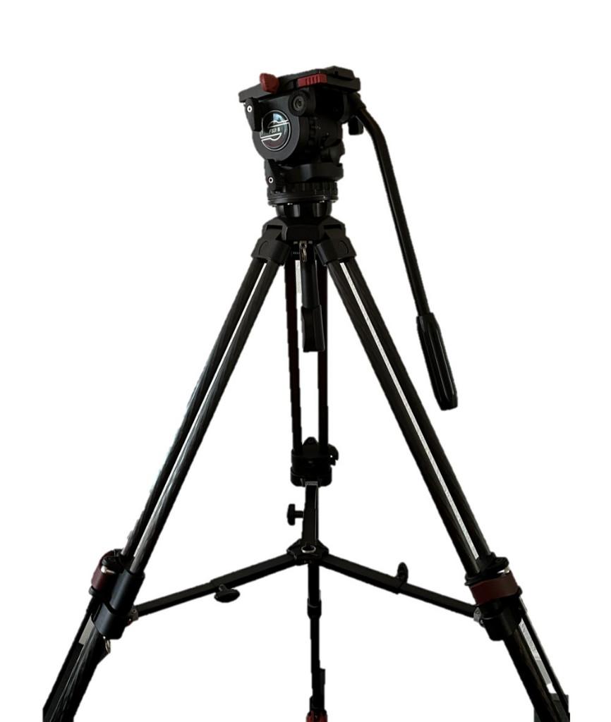 Statief Sachtler FSB 8 carbon Fiber Statief (Tripods), Audio, Tv en Foto, Fotografie | Statieven en Balhoofden, Ophalen, Driepoot