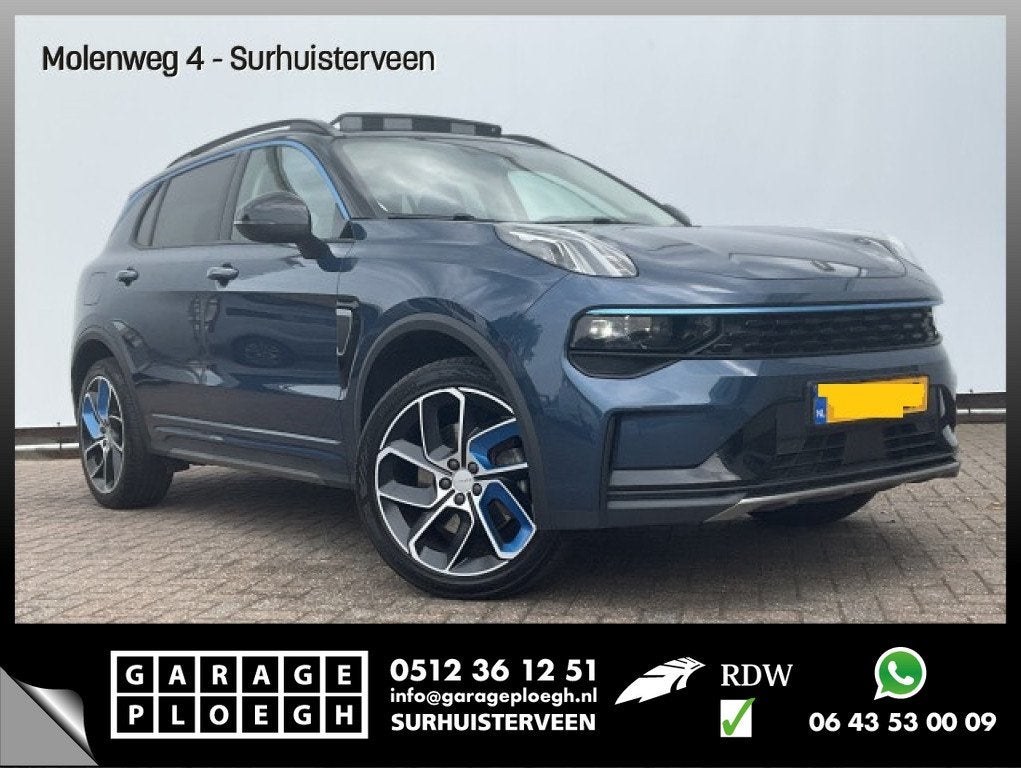 Lynk & Co 01 1.5 262pk PHEV Zwarte Hemel 360Cam Stoelverw., Auto's, Lynk & Co, Bedrijf, Te koop, ABS, Adaptive Cruise Control