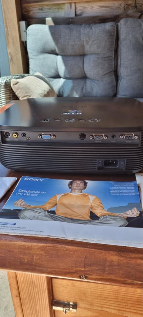 Sony VPL-ES3 Beamer Projector met Afstandsbediening, Gebruikt, Ophalen of Verzenden, LCD, Sony