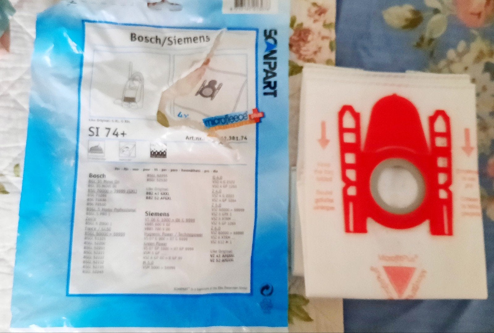 Te koop: stofzuigerzakken SI74+ en SI52, Ophalen, Nieuw, Overige typen