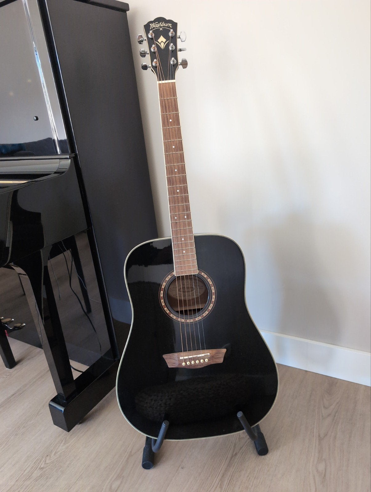 Washburn acoustische gitaar WD10 SB limited edition, Ophalen, Gebruikt, Western- of Steelstringgitaar