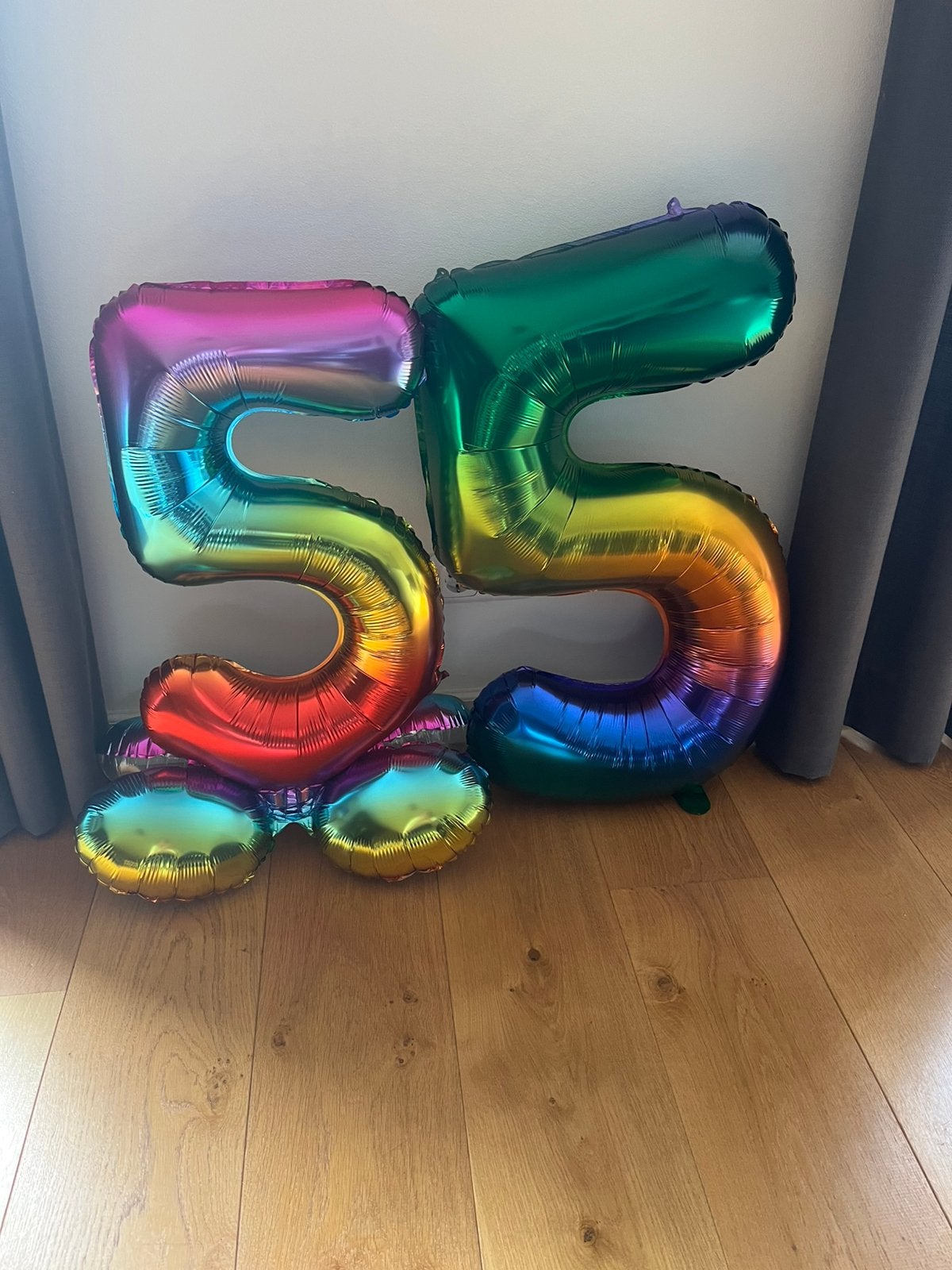 Gratis cijfer 5 ballonnen, Ophalen, Zo goed als nieuw, Feestartikel, Verjaardag