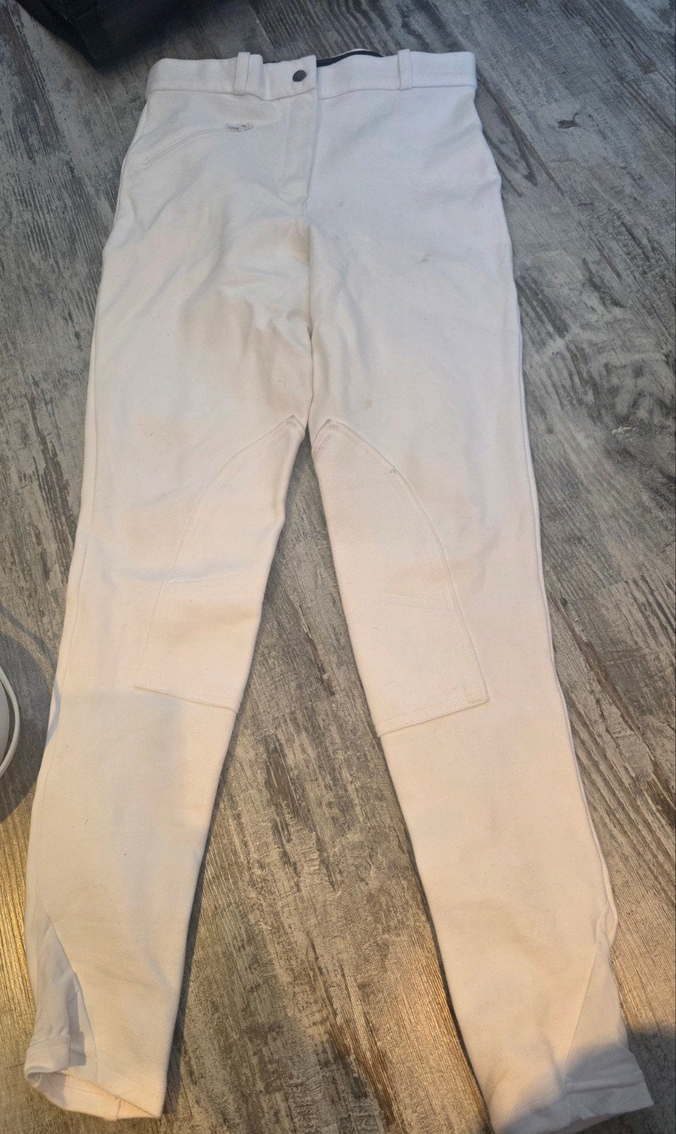 witte rijbroek maat s, Dieren en Toebehoren, Ophalen of Verzenden, Zo goed als nieuw, Dressuur, Onderkleding