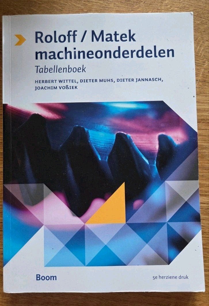 Roloff / Matek Machineonderdelen Tabellenboek, Ophalen of Verzenden, Beta, HBO, Herbert Wittel, Dieter Muhs, Dieter Jannasch, Joachim Voßiek