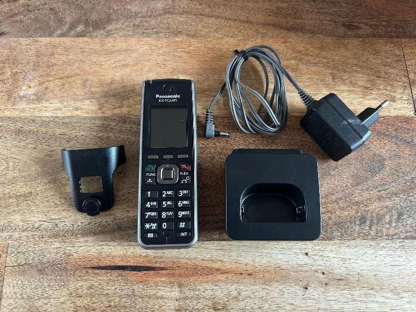 ➡️ Panasonic KX-TCA185 Dect Clip AAA Lader KXTCA185 TCA185, Ophalen of Verzenden, Refurbished, 1 handset