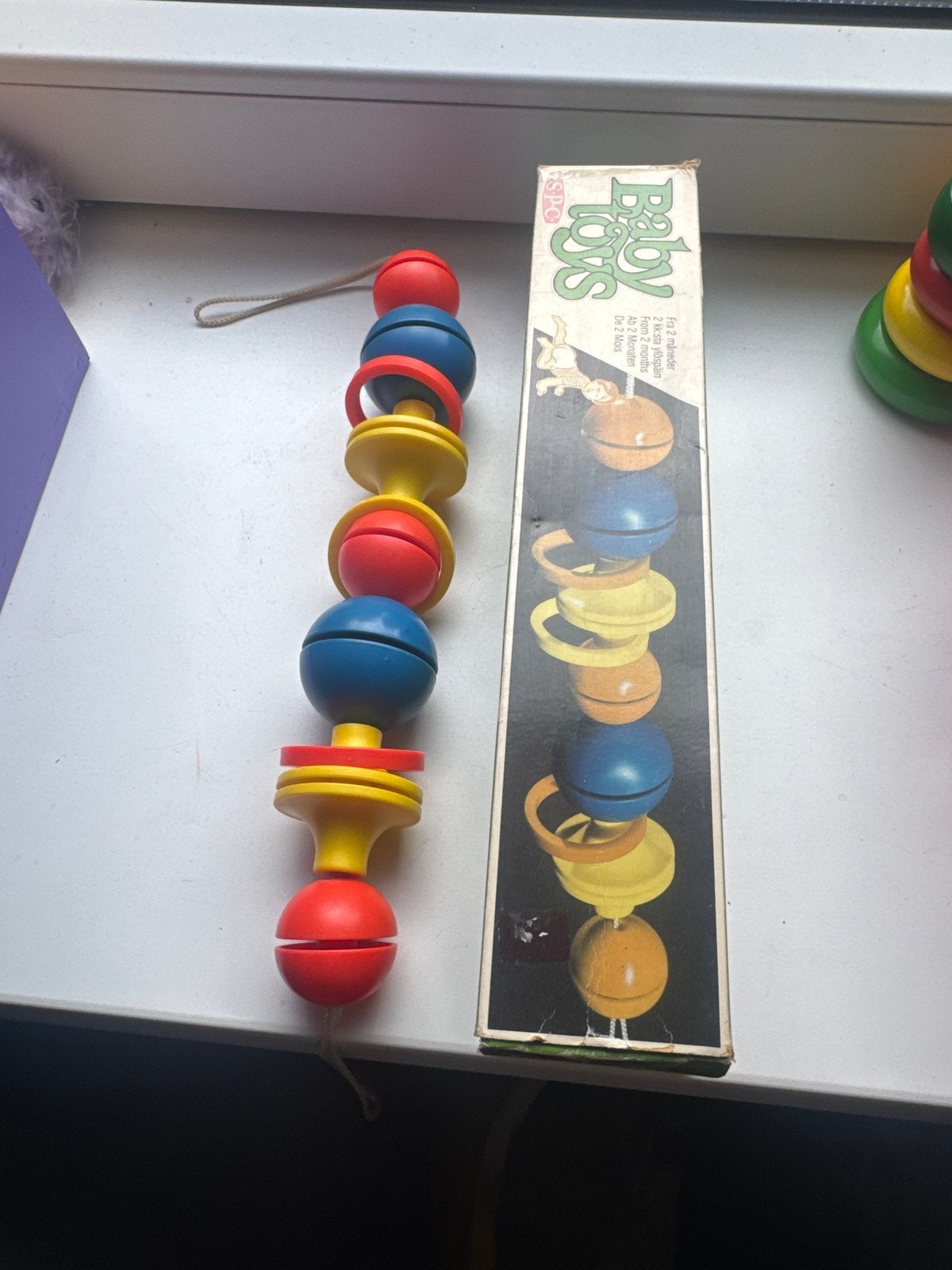 Vintage Kiderwagenhanger uit de jaren '70 - Baby Toys, Ophalen of Verzenden, Gebruikt, Mobiel