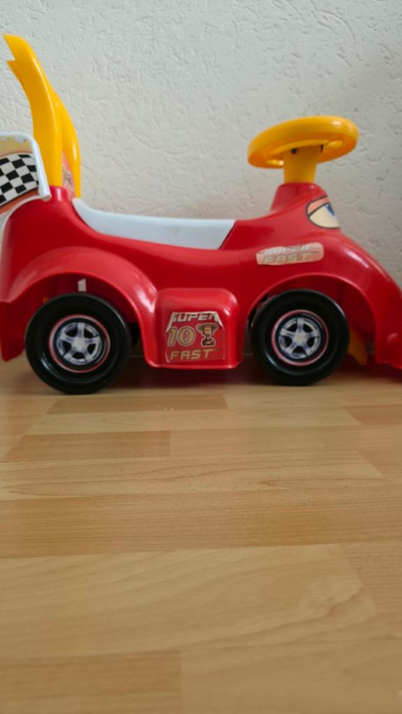 Dede F1 Loopwagen - Rode loopauto voor kinderen, Kinderen en Baby's, Speelgoed | Buiten | Voertuigen en Loopfietsen, Ophalen of Verzenden