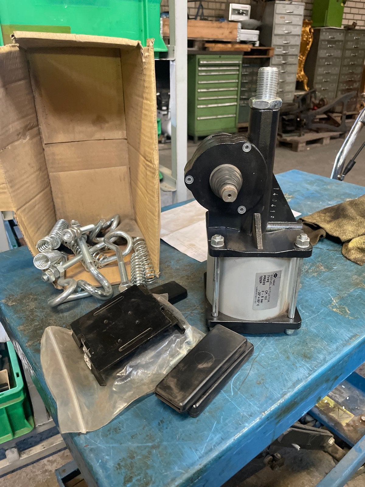 WAM Zwenkaandrijving CP.101 - Pneumatische Actuator, Ophalen of Verzenden, Nieuw