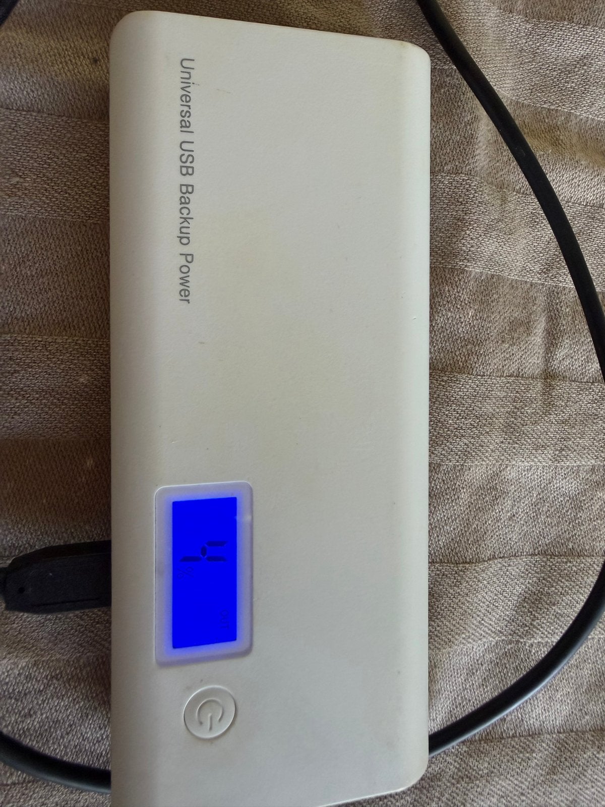 Universele USB Powerbank 100000 mAh met display, Ophalen of Verzenden, Gebruikt