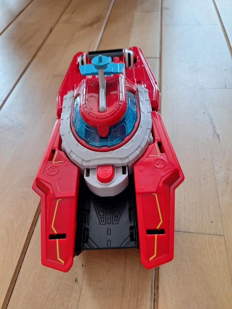 Paw Patrol Mighty Pups  vliegdekschip transformerend, Ophalen of Verzenden, Zo goed als nieuw