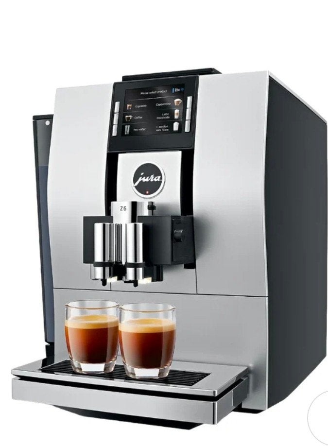 Jura Z6 Volautomaat met Melkkoeler - Recent Onderhoud, Gebruikt, Espresso apparaat, 10 kopjes of meer, Afneembaar waterreservoir