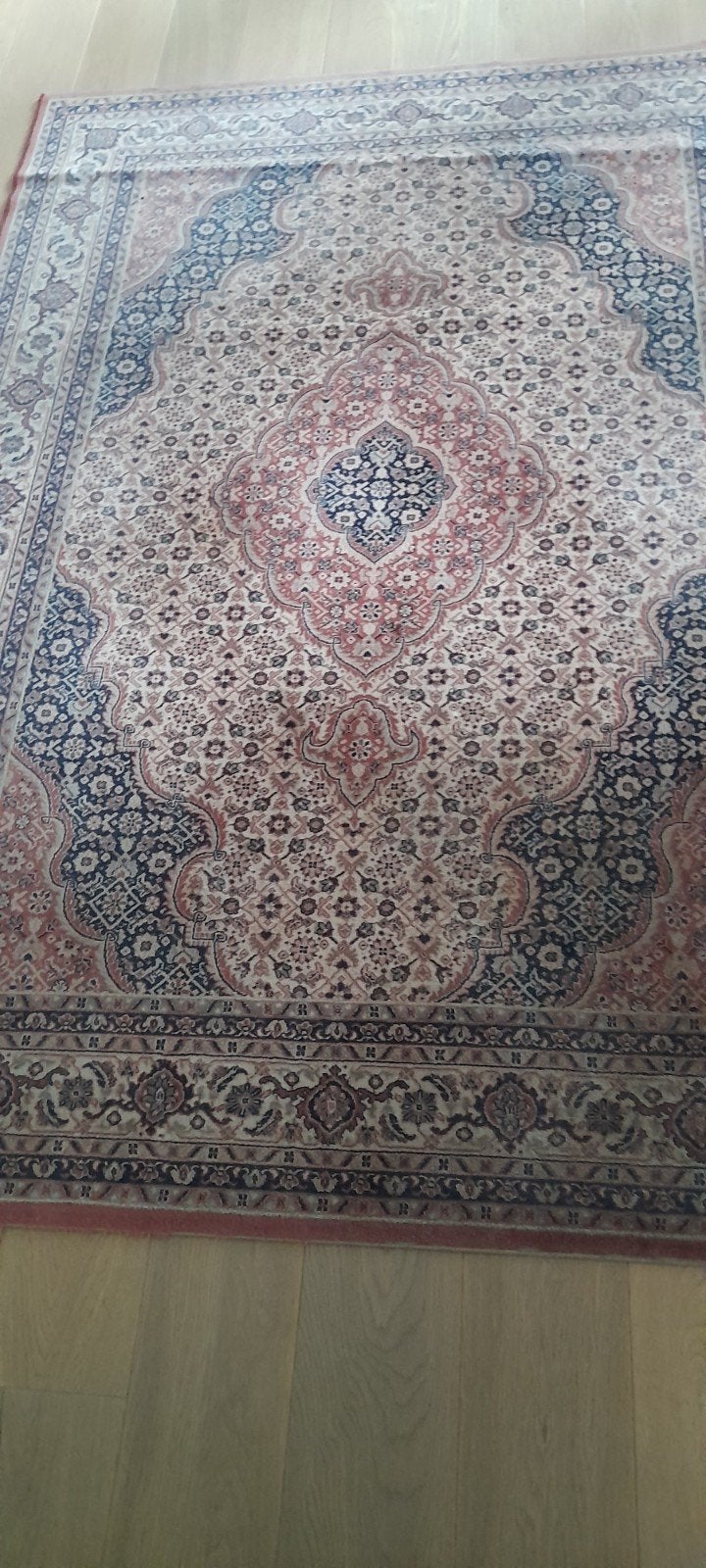perzisch tapijt, Ophalen, Gebruikt, Blauw, 150 tot 200 cm