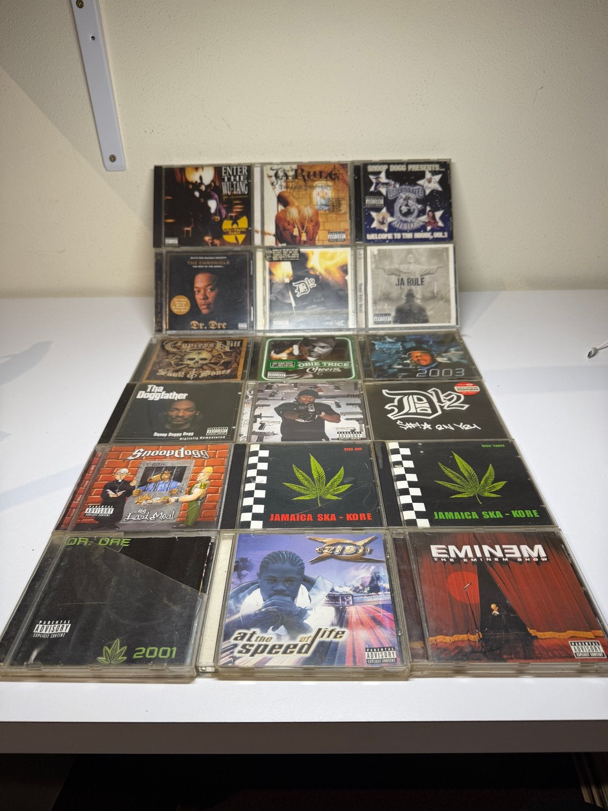 Grote collectie hiphop/rap CD's - Dr. Dre, Eminem, Snoop Dog, Cd's en Dvd's, Ophalen of Verzenden, Gebruikt, Album, Inclusief doosje