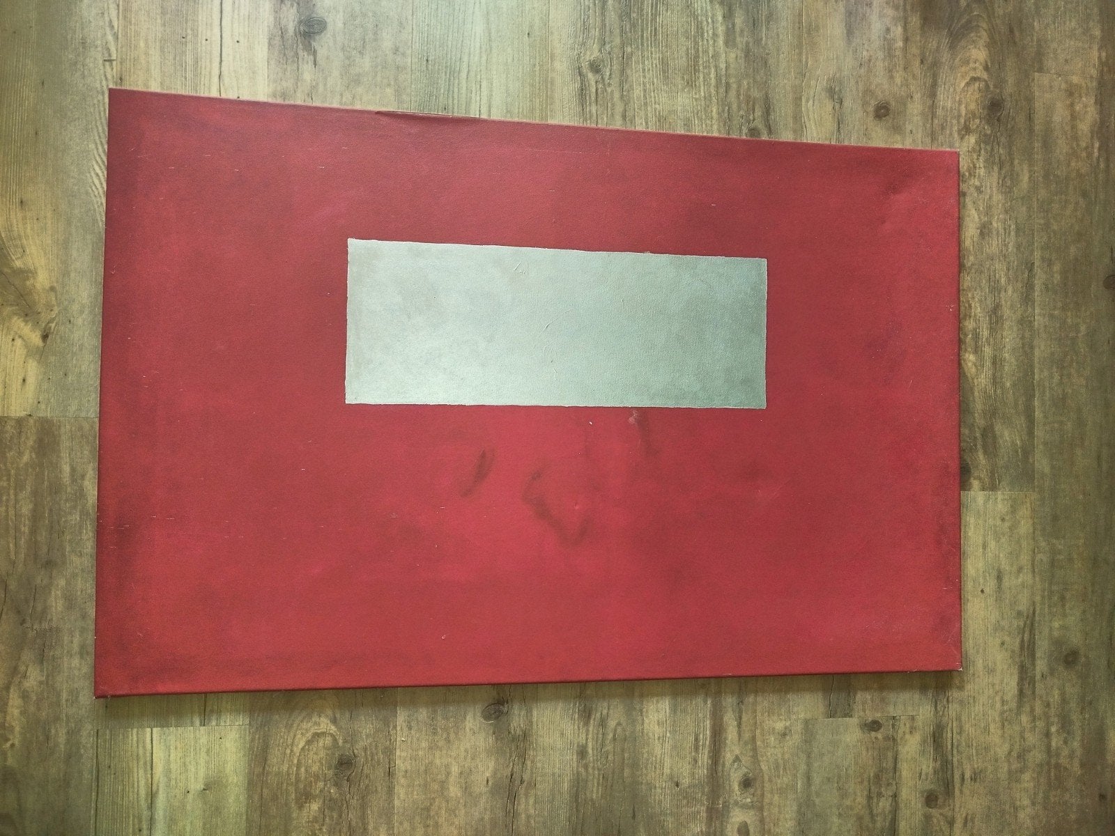 Groot canvas doek, beschilderd, Ophalen, Doek