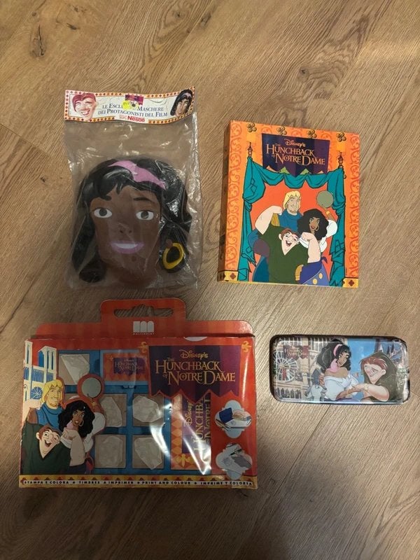 Disney De Klokkenluider Van De Notre Dame verzameling, Ophalen of Verzenden, Overige figuren, Gebruikt, Overige typen