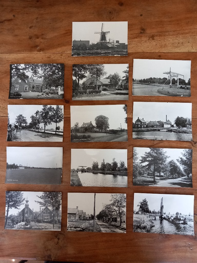ansichtkaarten Veelerveen, Verzenden, 1960 tot 1980, Ongelopen, Groningen