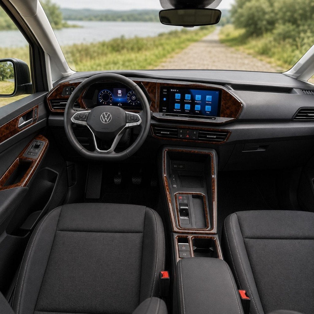 VW Caddy 2020-Heden Dashboard Interieur Trim Kit 30-delig, Verzenden, Nieuw, Volkswagen