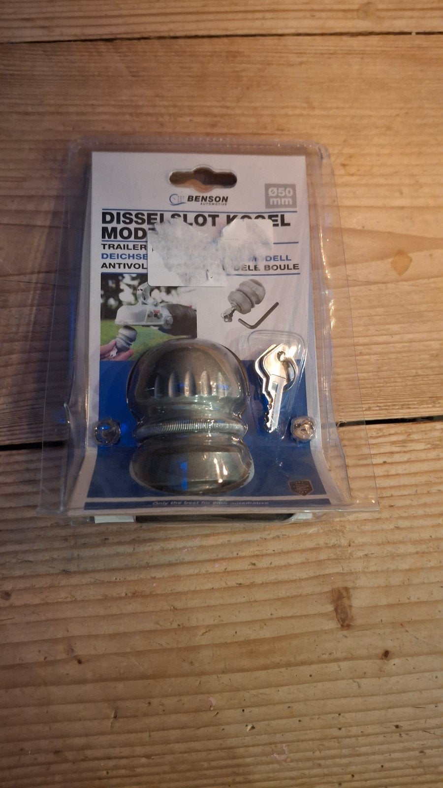 Disselslot Kogel - Benson - Ø50 mm, Ophalen, Nieuw
