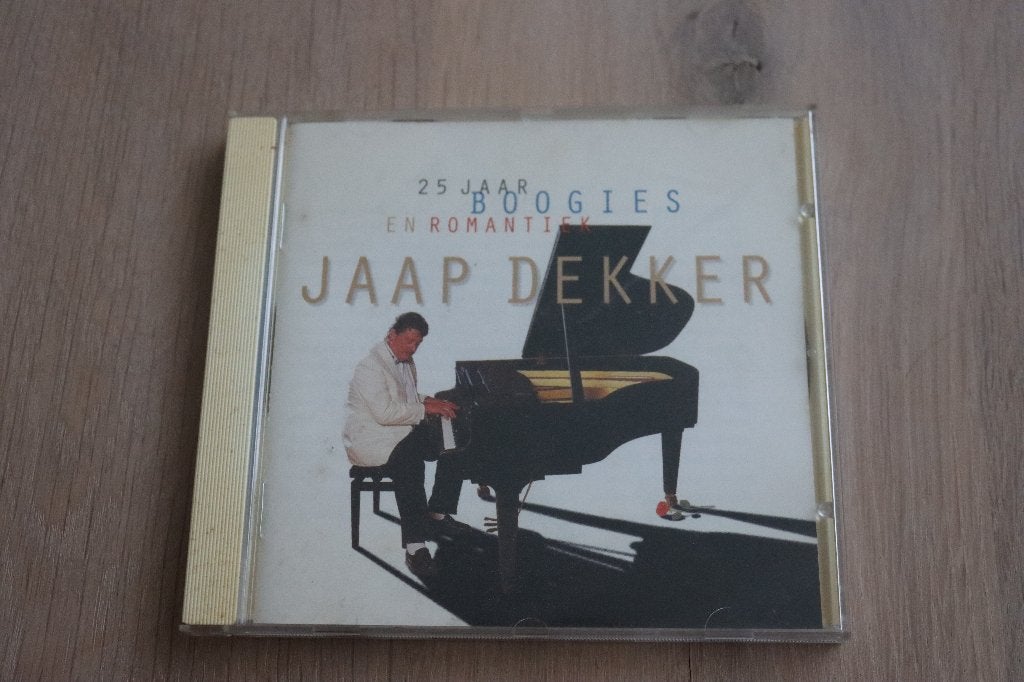 CD Jaap Dekker – 25 jaar Boogies en Romantiek, Overige genres, Ophalen of Verzenden, Zo goed als nieuw, Album