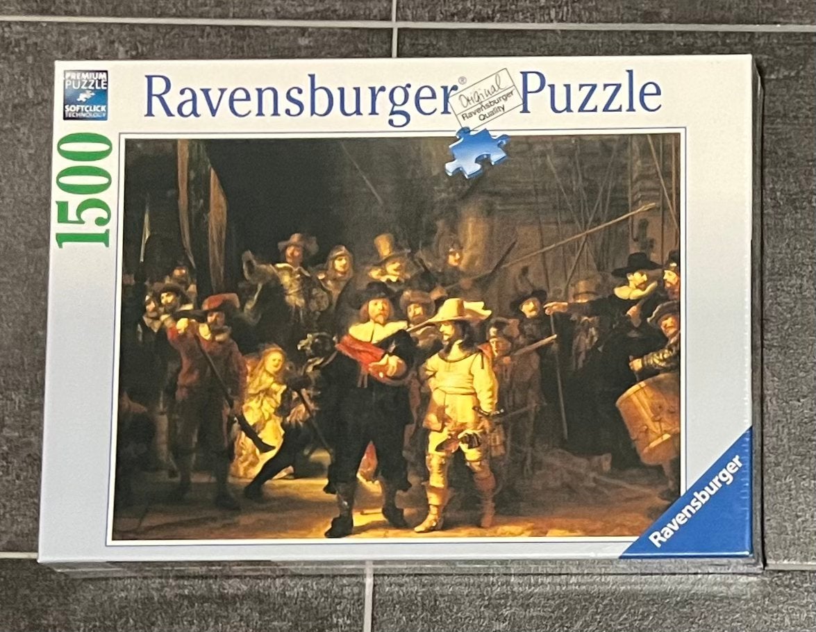Ravensburger De Nachtwacht 1500 stukjes, Ophalen of Verzenden, Meer dan 50 stukjes, Nieuw, 6 jaar of ouder