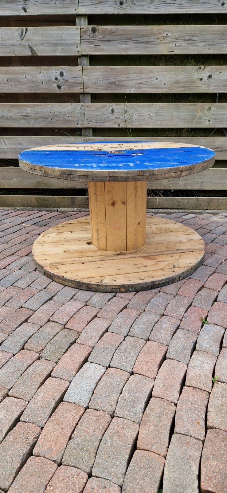 Houten Haspel, Ophalen of Verzenden, Rond, Hout