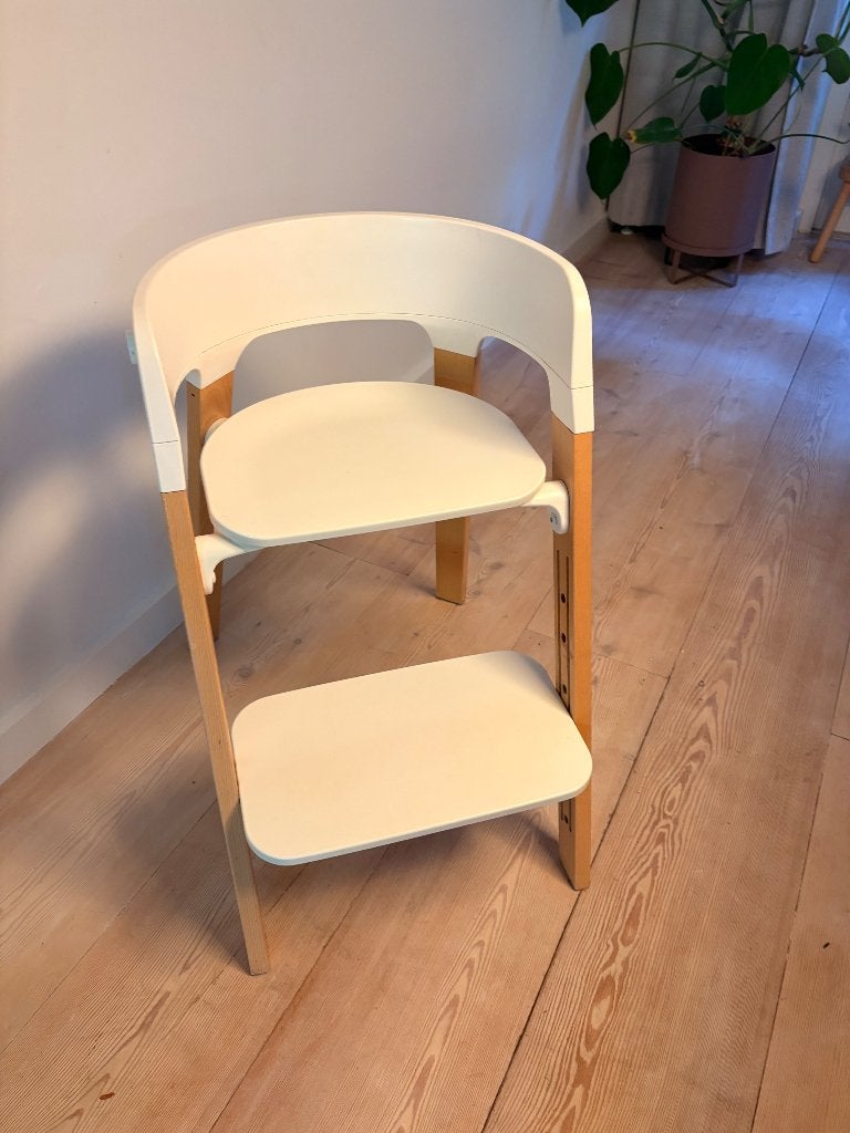 Stokke Steps kinderstoel - verstelbaar, afneembaar blad, Kinderen en Baby's, Kinderstoelen, Ophalen, Gebruikt, Meegroeistoel, Afneembaar eetblad