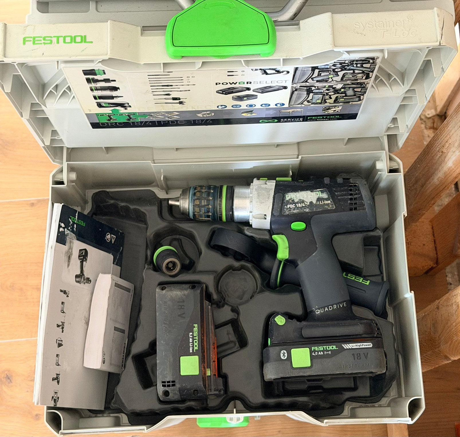 Festool PDC 18/4 Li-Ion Accuboormachine, Gebruikt, Ophalen of Verzenden, Boor- en Schroefmachine, Minder dan 400 watt