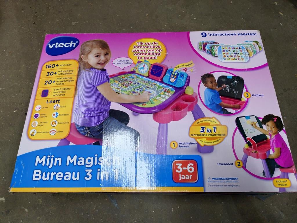 VTech Mijn Magisch Bureau 3-in-1 - Educatief Speelgoed, Kinderen en Baby's, Speelgoed | Vtech, Ophalen