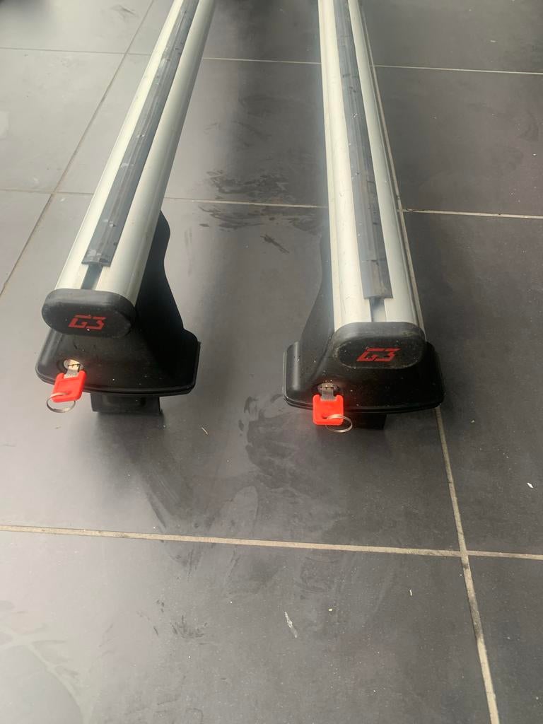 G3 Dakkoffer Dragers - Goede Staat, Auto diversen, Dakdragers, Ophalen of Verzenden, Gebruikt