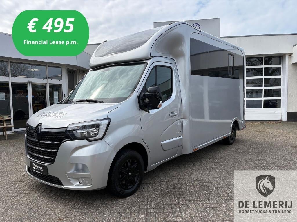 Renault Master Automaat Sodiak Nubia Hengstenuitvoering 2022, Ophalen, Gebruikt, Polyester, 2-paards trailer