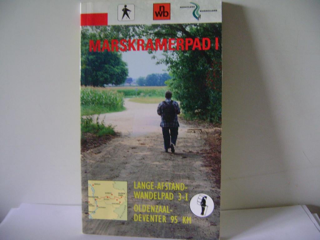 Marskramerpad 1.Lange afstand-wandelpad 3-1.uit 1997, Boeken, Overige merken, Fiets- of Wandelgids, Stichting LAW, Ophalen of Verzenden