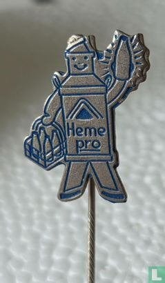 Speldje - Hemepro [blauw], Verzamelen, Speldjes, Pins en Buttons, Ophalen of Verzenden, Zo goed als nieuw, Merk, Speldje of Pin
