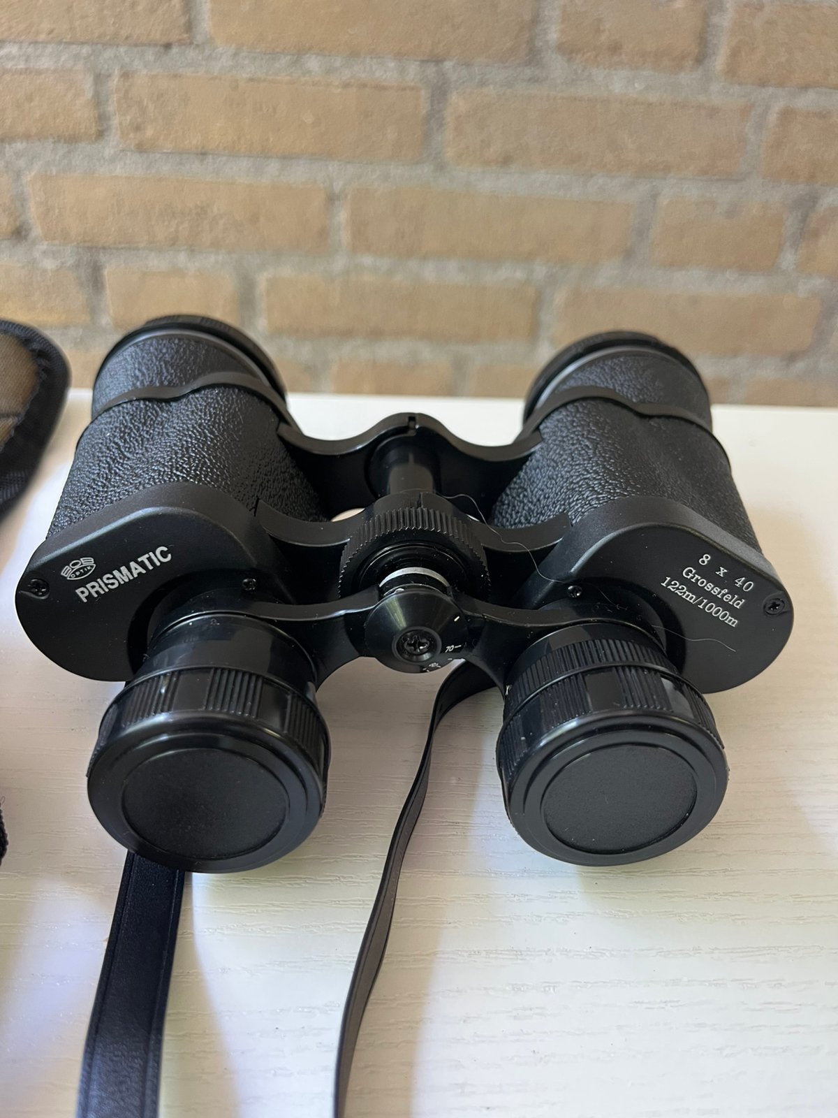 BOB Optik Prismatic 8x40 Verrekijker – Grossfeld – Topstaat!, Ophalen of Verzenden, Zo goed als nieuw, 8 tot 12x, Porro (met knik)