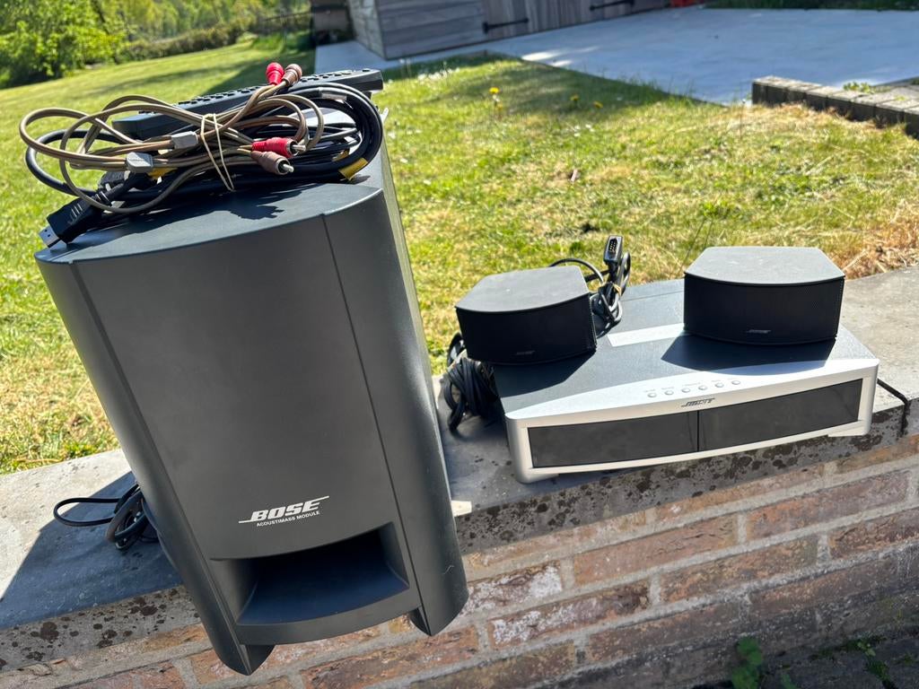 Bose - PS 3-2-1 III - Home Cinema - 2.1 Stereoset DVD nok!, Overige merken, Gebruikt, 2.1-systeem, 70 watt of meer