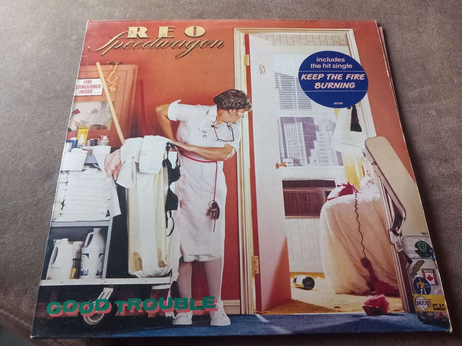 REO Speedwagon - Good Trouble LP, Cd's en Dvd's, Vinyl | Pop, Gebruikt, Ophalen of Verzenden