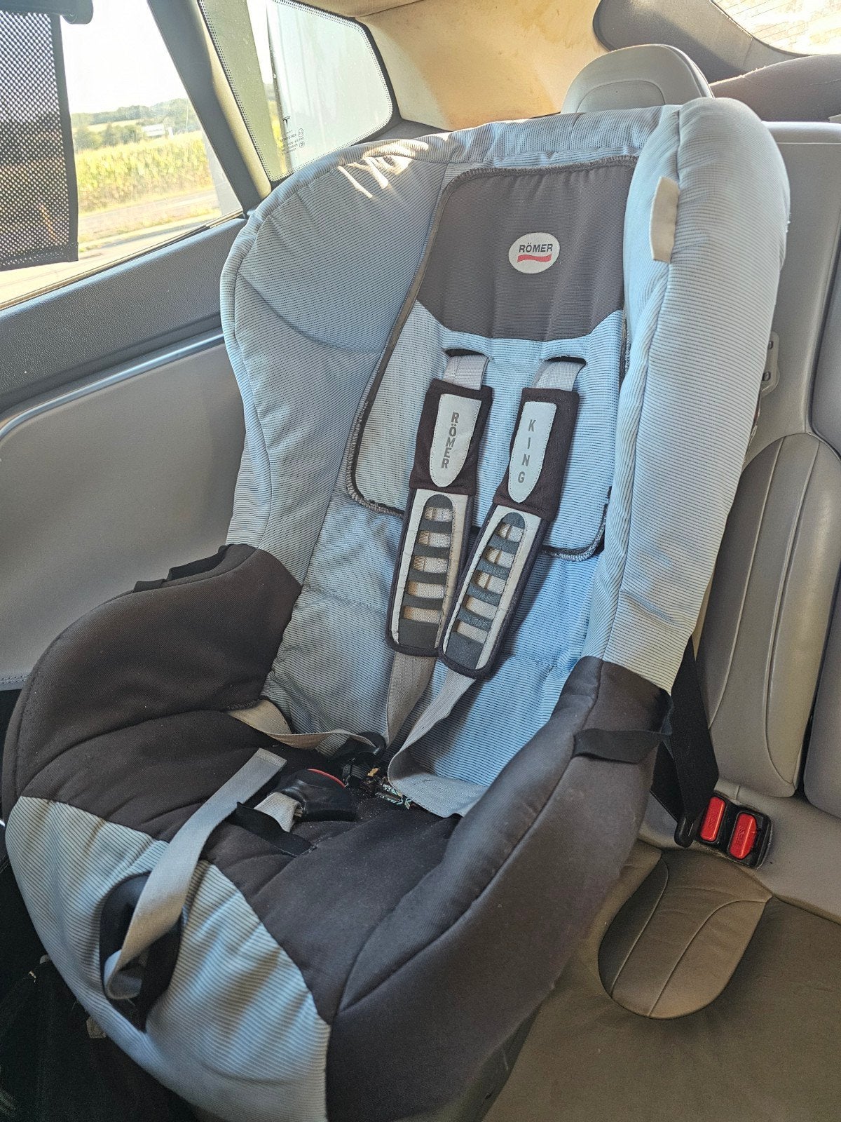 Römer King autostoel - Veilig en comfortabel, Romer, 9 t/m 18 kg, Gebruikt, Autogordel