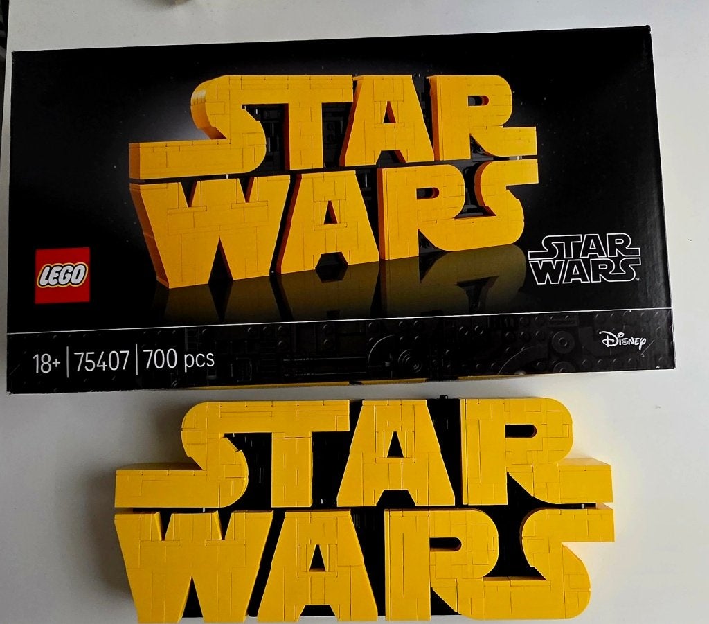 Star Wars logo 75407, Ophalen, Compleet, Star Wars, Lego