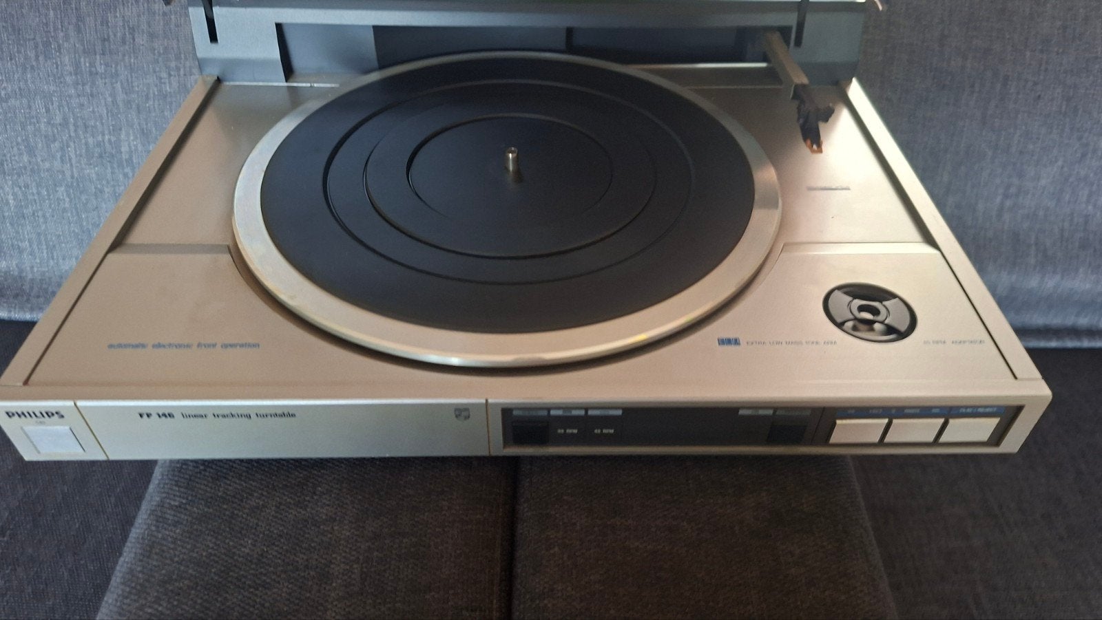 Philips FP 146 Linear Tracking Platenspeler, Ophalen, Philips, Gebruikt, Automatisch