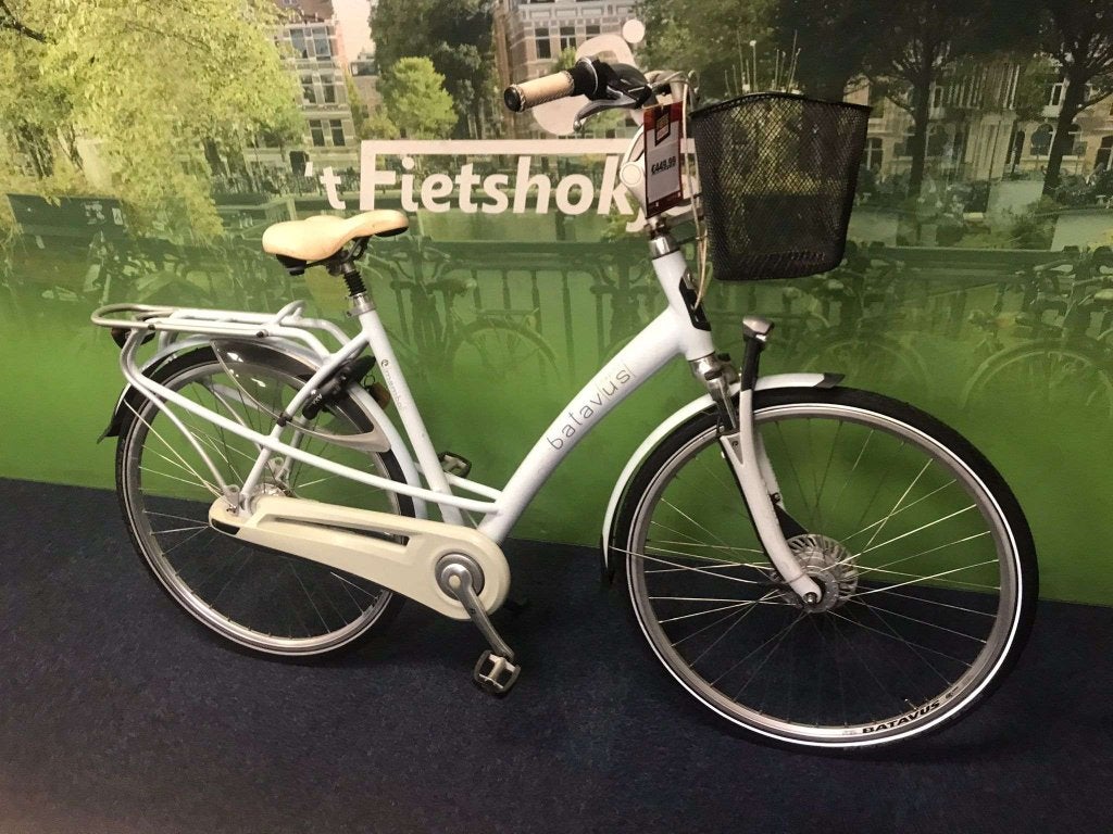 Fietshokje Raaks :  Batavus Mambo Damesfiets Blauw 53cm, Fietsen en Brommers, Overige merken, Raaks Fietsen, (Extra) lage instap